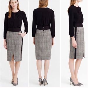 NWT J. crew crossover pencil skirt
